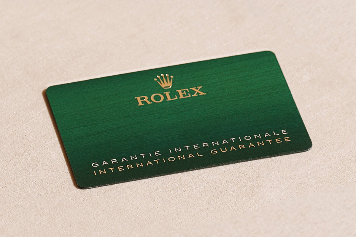 Rolex Garantía